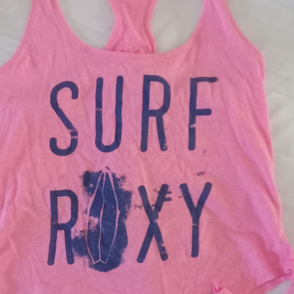 Roxy Pink Casual Tank - Picture 1 of 2